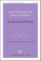Love's Endeavor, Love's Expense Two-Part choral sheet music cover